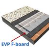 EVP-F-Board 10mm-es szigetelés cementes külső réteggel 4,32m2/csomag